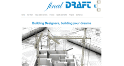 Desktop Screenshot of finaldraft-design.com